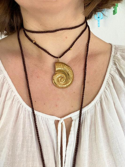 Long Crochet Necklace