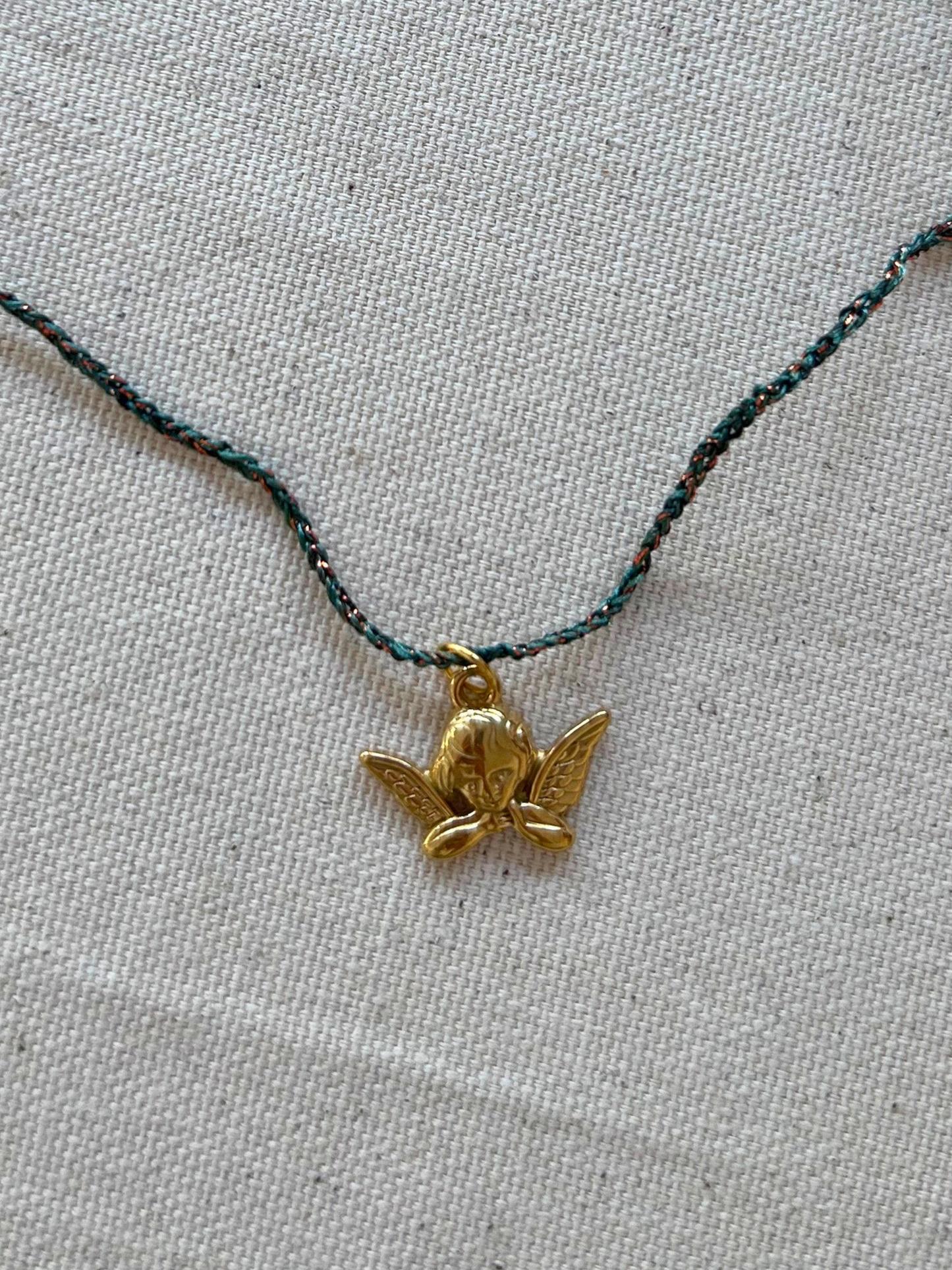 Collanina Crochet Ciondolo