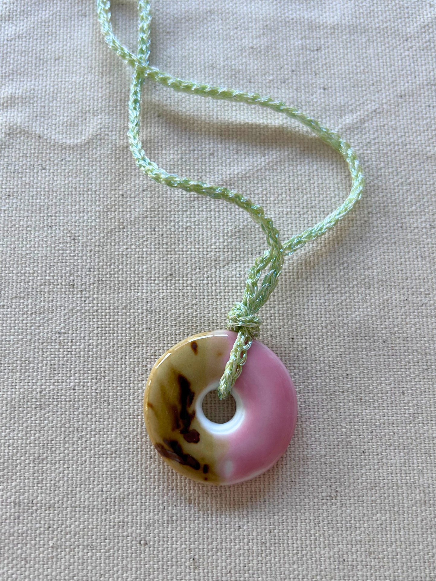 Collanina Crochet Ciambella