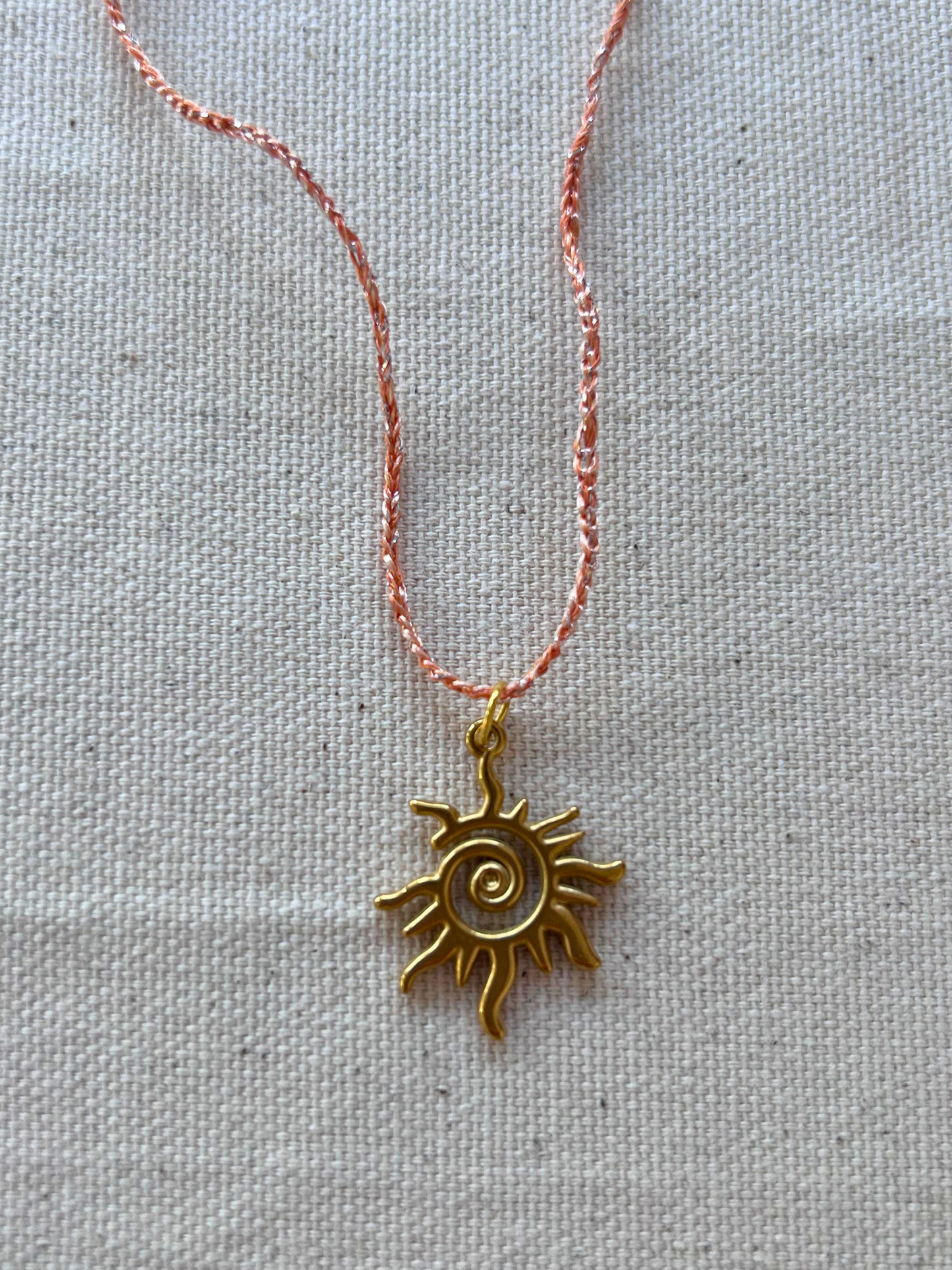 Collanina Crochet Ciondolo