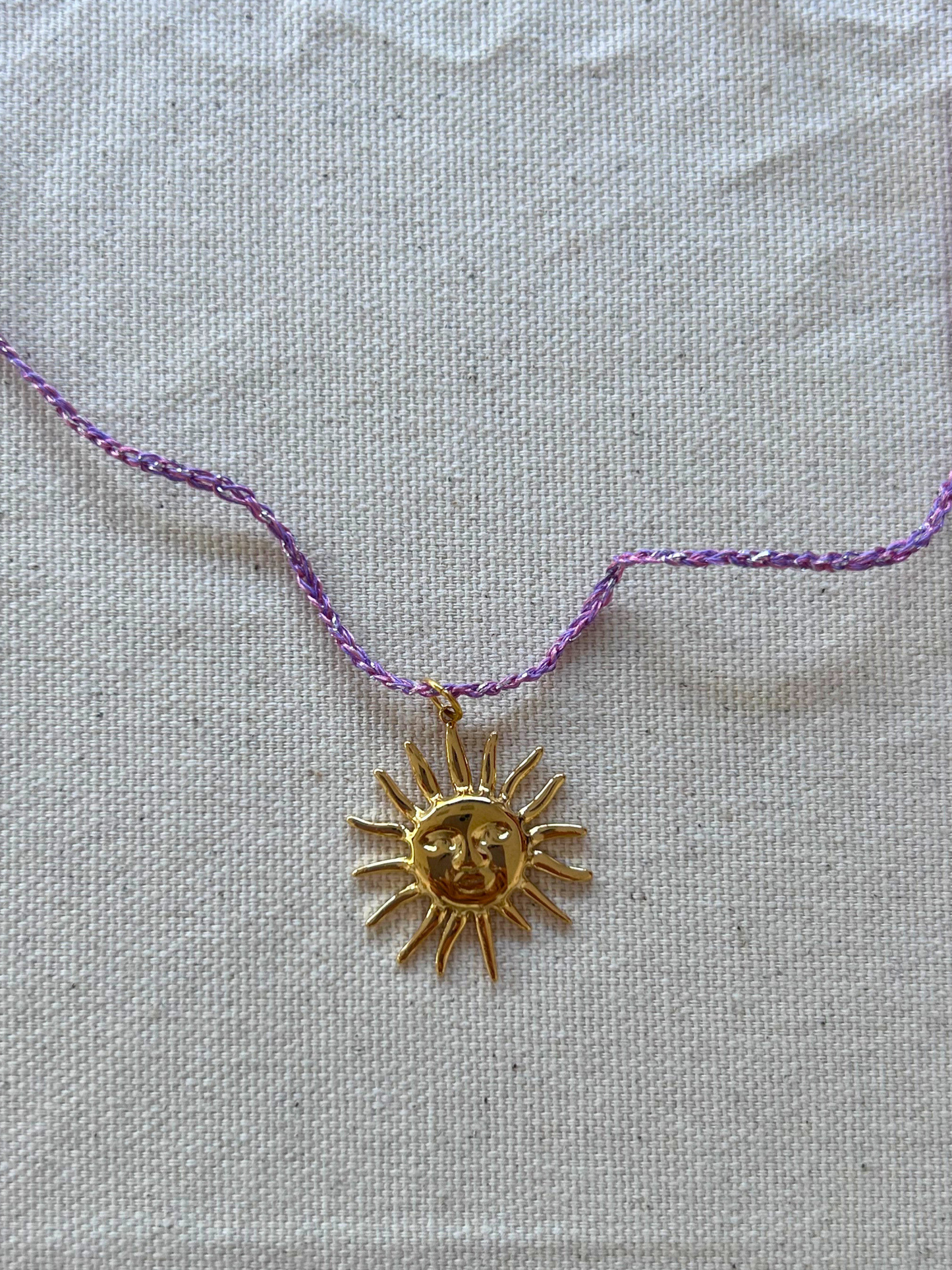 Collanina Crochet Ciondolo