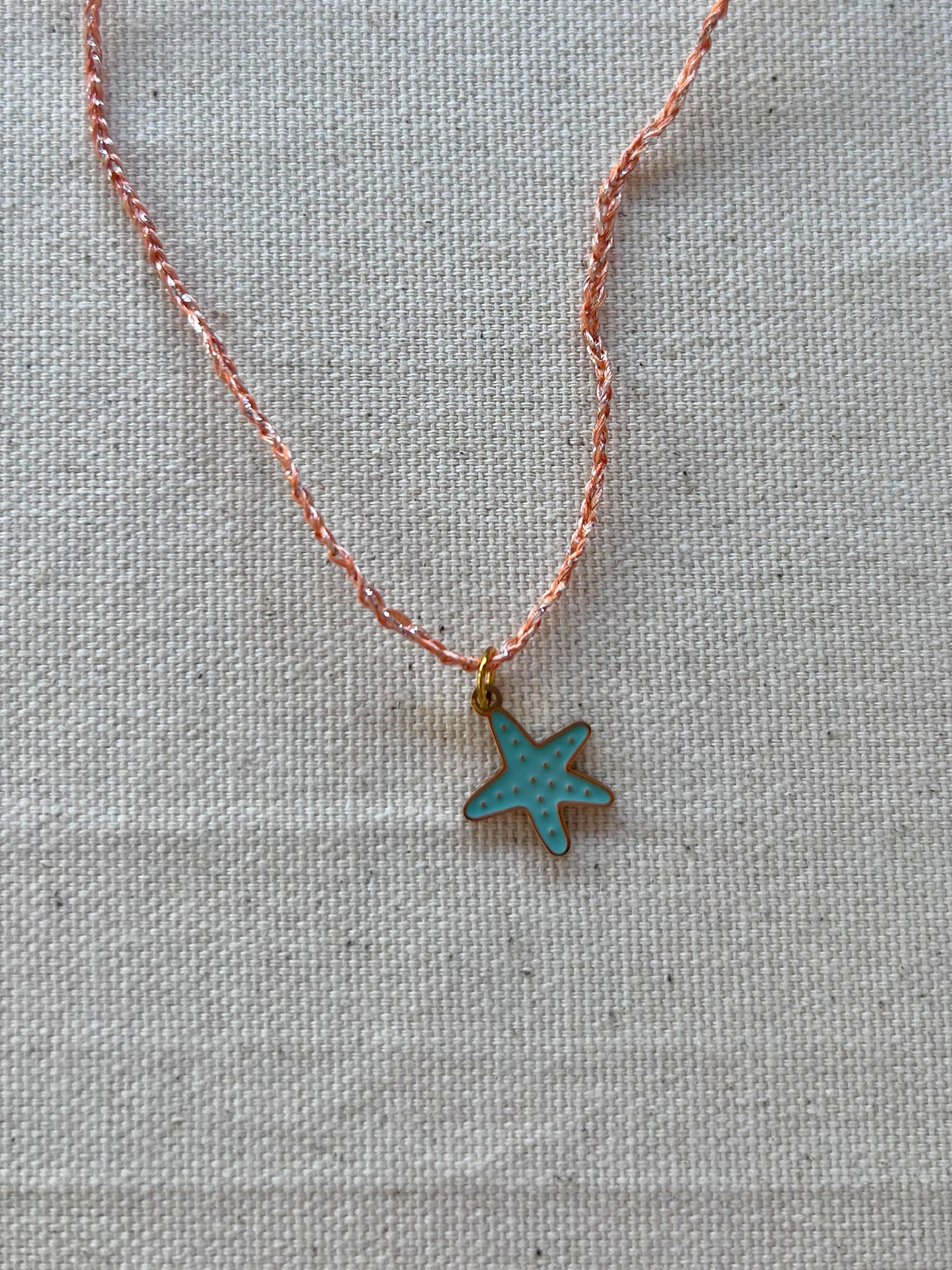 Collanina Crochet Ciondolo