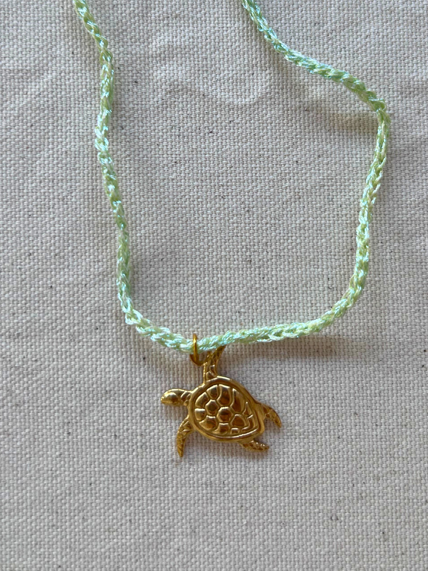 Collanina Crochet Ciondolo